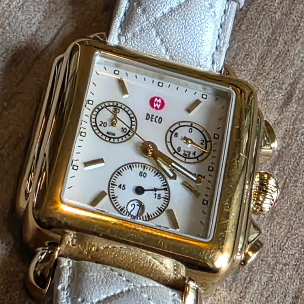 MICHELE DECO LADIES CHRONOGRAPH WATCH